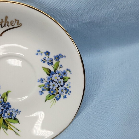 LEFTON Bone China Floral Saucer 5 1/2" - Picture 3 of 9